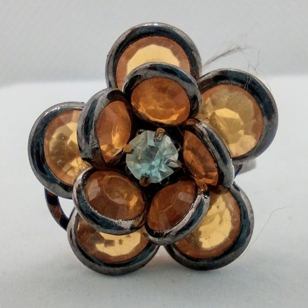 Fashion Adjustable Flower Ring